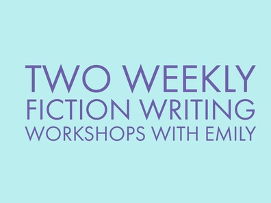 Writing Coach, Emily Hanlon offers 2 weekly fiction writing workshops.